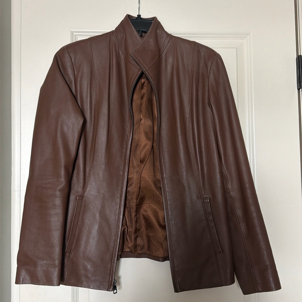 Cole Haan leather jacket